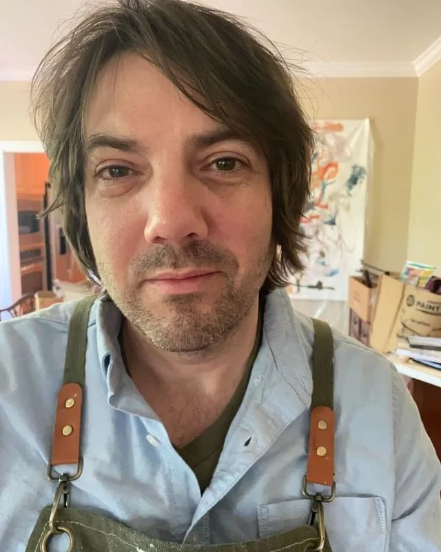 Miles Fink in the studio